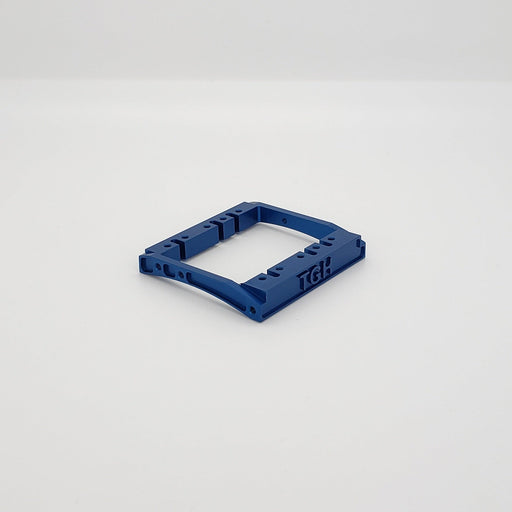 Team Garage Hack Blue Dual Servo Mount for SCX10ii