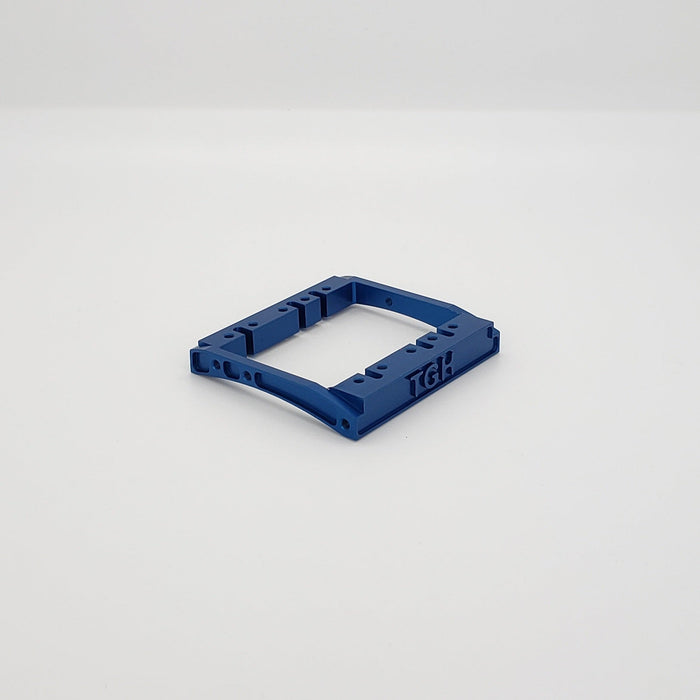 Team Garage Hack Blue Dual Servo Mount for SCX10ii