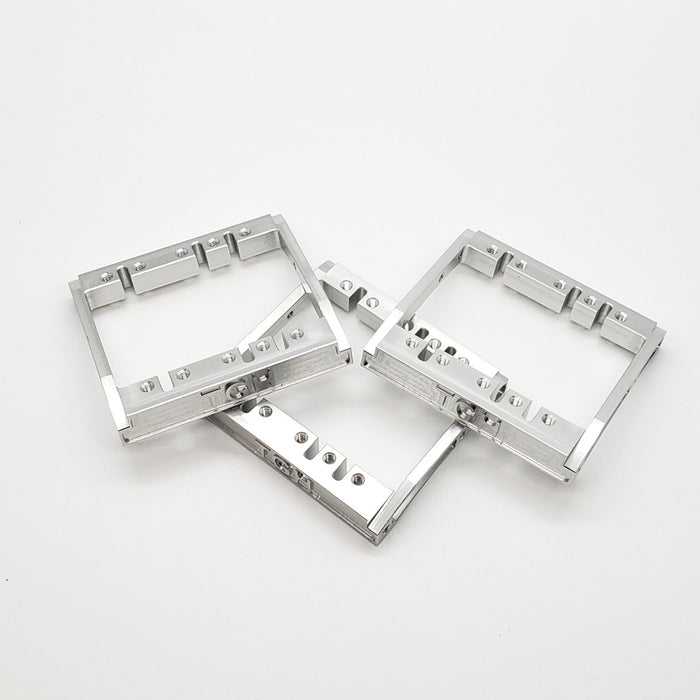 Team Garage Hack Clear Dual Servo Mount for SCX10ii