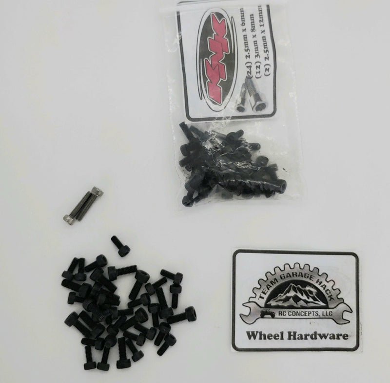 Team Garage Hack HH Wheel Hardware by Team K&K
