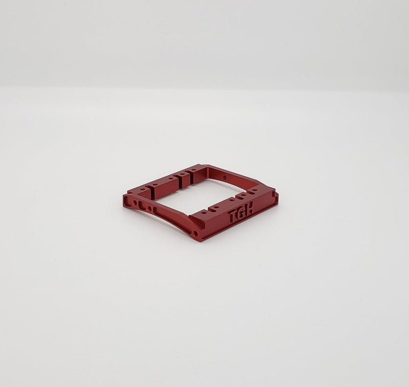 Team Garage Hack Red Dual Servo Mount for SCX10ii