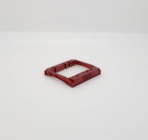 Team Garage Hack Red Dual Servo Mount for SCX10ii