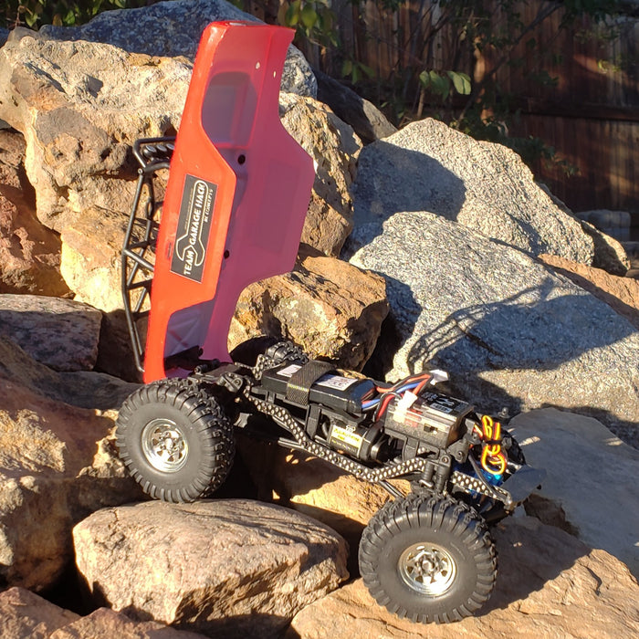 Team Garage Hack TGH-24X Carbon Fiber Chassis for SCX24