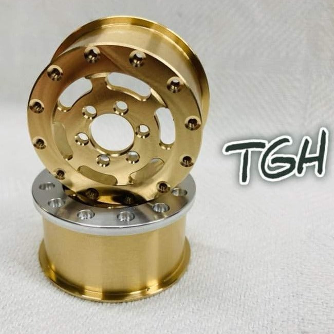 Team Garage Hack TGH-HH H.O. V1.1 Wheel Body 1 Pair Brass
