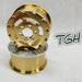 Team Garage Hack TGH-HH H.O. V1.1 Wheel Body 1 Pair Brass
