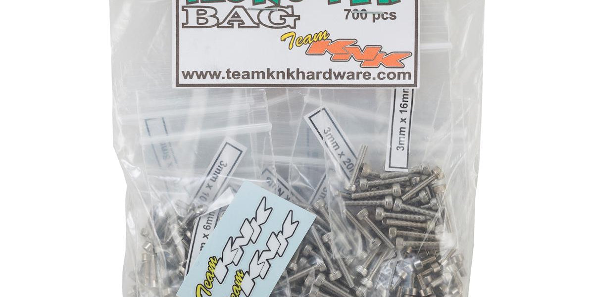 Team KNK (KNK700MB) 700 Piece Monster Bag Stainless Hardware Kit ...