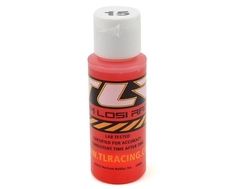 Team Losi Racing 74000 Silicone Shock Oil 15 Weight (104CST) 2oz