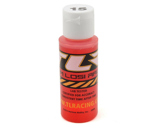 Team Losi Racing 74000 Silicone Shock Oil 15 Weight (104CST) 2oz