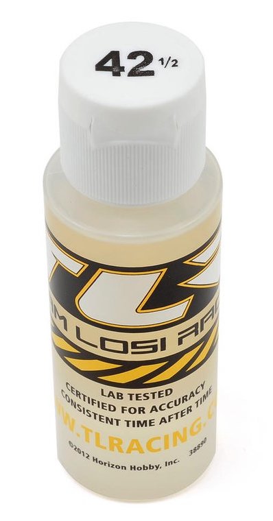 Team Losi Racing 74011 Silicone Shock Oil 42.5 Weight 2oz