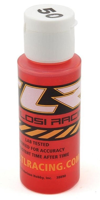 Team Losi Racing 74013 Silicone Shock Oil 50 Weight 2oz