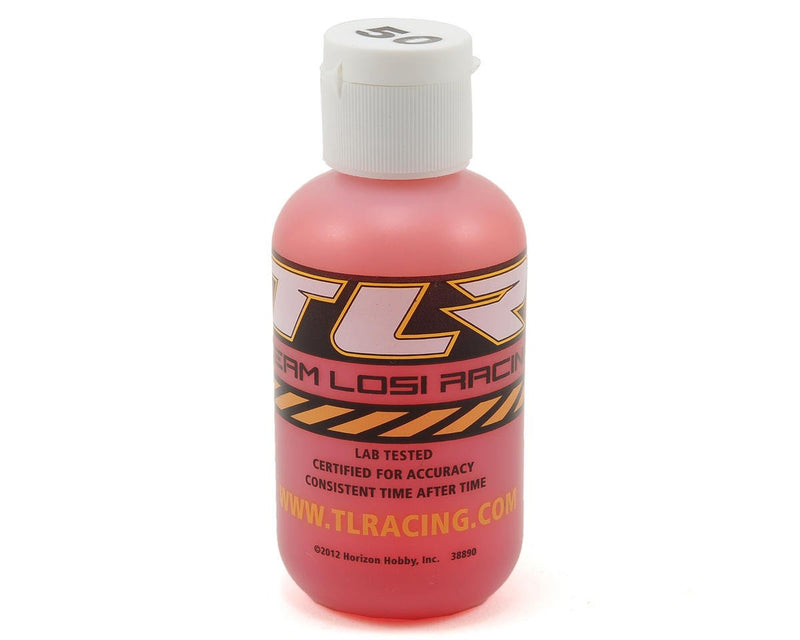 Team Losi Racing 74027 Silicone Shock Oil 50 Weight (710CST) 4oz