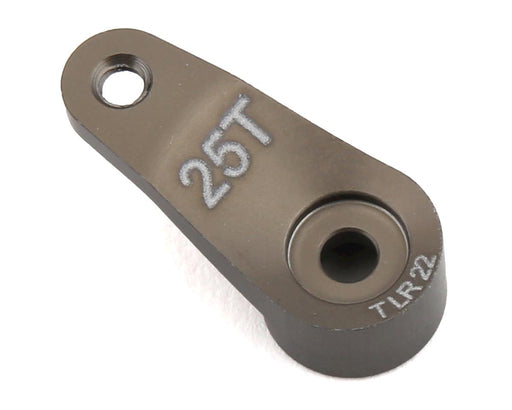 Team Losi Racing TLR1557 Aluminum 25T Servo Horn for 22T