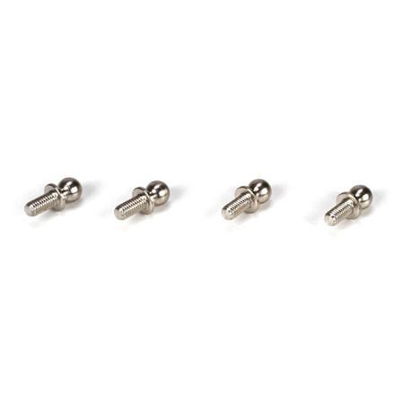 Team Losi Racing TLR234000 4.8x6mm Low Mount Ball Stud 4 Pack