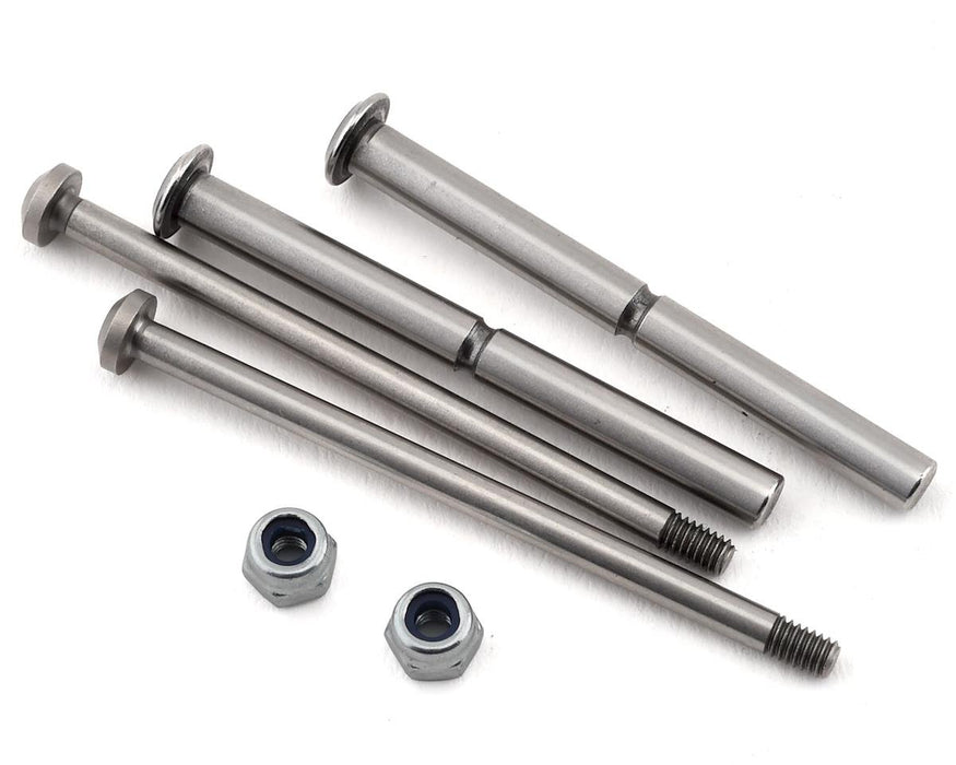 Team Losi Racing TLR234098 Front Polished Hinge Pin and King Pin Set for 22 Series