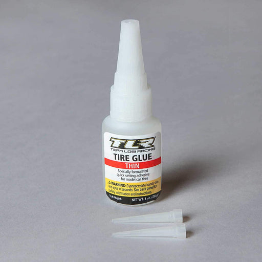 Team Losi Racing TLR76006 Thin Tire Glue 1oz