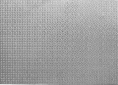 Team Raffee Co. 302328 Stainless Steel Diamond Plate Sheet 200mm x 280mm Silver