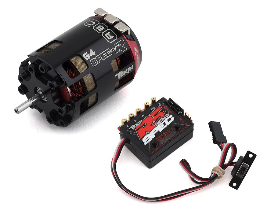 Tekin TT2792 17.5T Gen4 SpecR Sensored Brushless ESC and Motor Combo