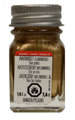 Testors 1144TT Enamel Paint 1/4oz Gold