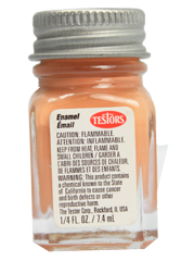 Testors 1170TT Enamel Paint 1/4 oz Flat Light Tan