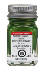 Testors 1192TT Enamel Paint 1/4oz, Bright Lime