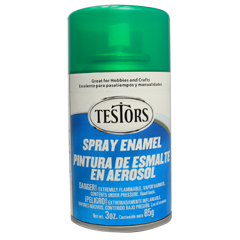 Testors 1601T Enamel Spray Paint 3oz Transparent Candy Emerald Green