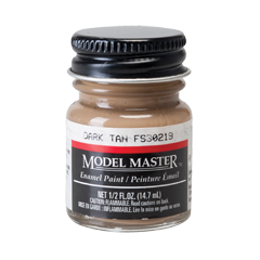 Testors 1742 Model Master Enamel Paint FS30219 1/2oz Dark Tan