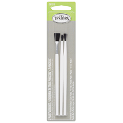 Testors 8706MT Broad and Fine Tip, 1/4" Brushes