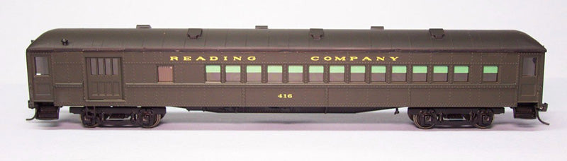 The Bethlehem Car Works 220 HO Scale Arch Roof Combine Car Kit RDG or CNJ