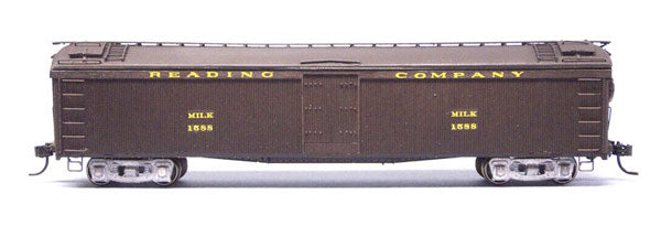 The Bethlehem Car Works/Sparrow's Point  SP-30 HO Scale Reading Company Class BRf Milk Car Kit