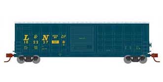 Athearn 25384 N Scale 50' Waffle Boxcar Louisville & Nashville L&N 102237