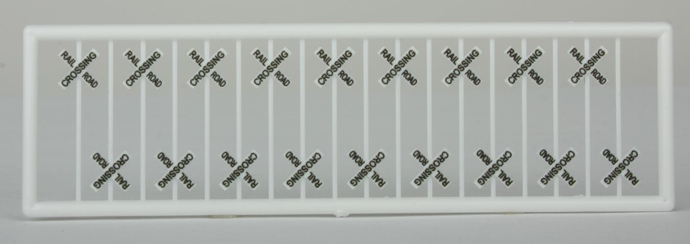 Tichy Train Group 2622 N Crossbucks Crossing Signs 18 Pack