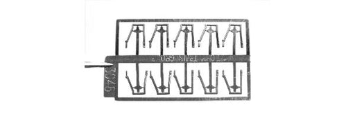 Tichy Train Group 3046 HO Scale Stirrup Step Angled Side or Bottom Mount