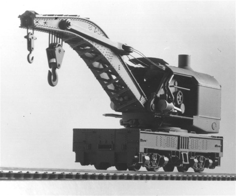 Tichy Train Group 4010 HO 120-Ton Brownhoist Railroad Wrecking Crane Kit