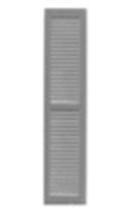 Tichy Train Group 8041 HO Scale Louvered Shutters 18" Wide x 87" High 24 Pieces