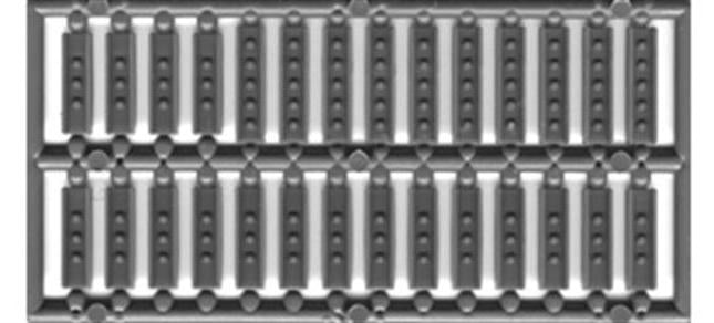 Tichy Train Group 8186 HO Scale Splice Plates 12" Steel Channel 54 Pieces