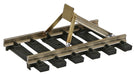 Tomar 808 HO Scale Code 100 Track, Hayes Bumping Post