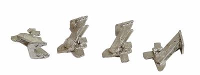 Tomar Industries N803 N Scale Hayes Wheel Stops (4 Pieces)