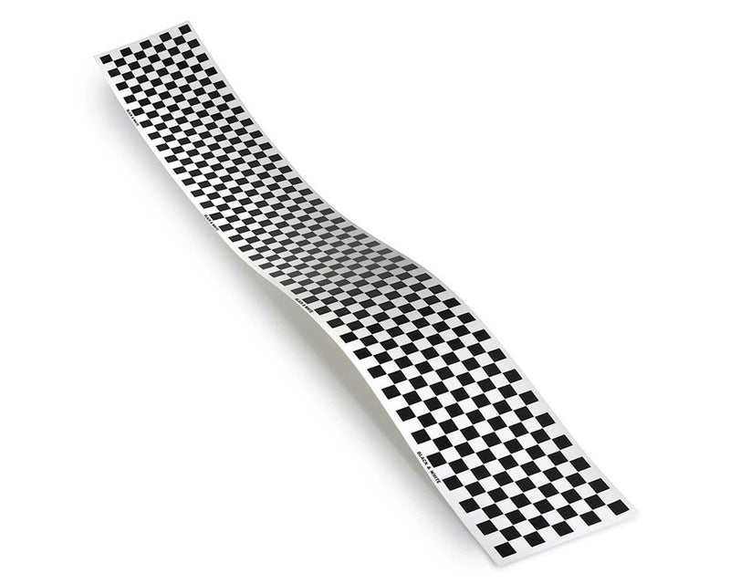 Top Flite Q4113 Trim MonoKote Checkerboard Black and White