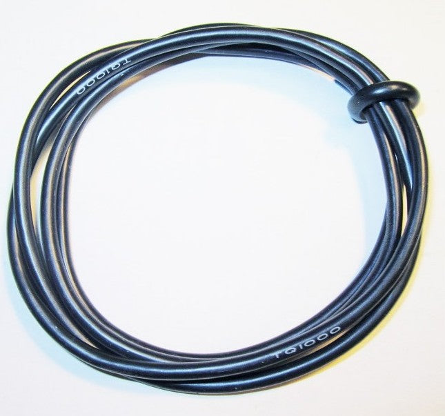 TQ Wire 1431 14 Gauge 1000 Strand Wire 3' Black