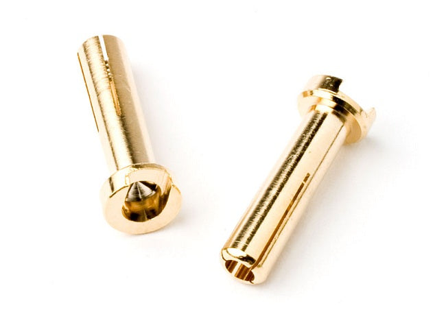 TQ Wire 2501 4mm Low Profile Male Bullet Connectors 1 Pair