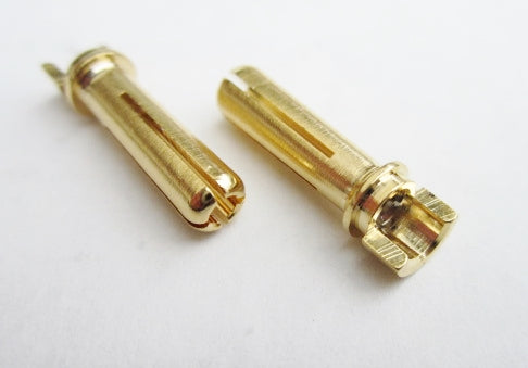 TQ Wire 2506 4mm Narrow Top Male Bullet Connectors 1 Pair