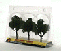 Woodland Scenics TR1510 Ready-Made Tree, Medium Green 4-5" (3-Pack)