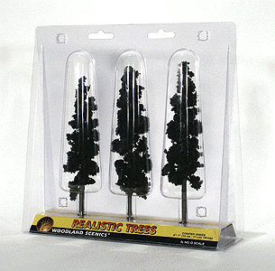 Woodland Scenics TR1562 Ready-Made Pine Tree, 6-7" (3-Pack)