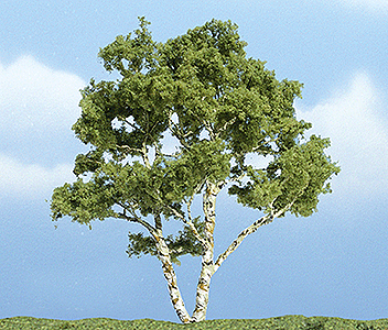 Woodland Scenics TR1601 Premium Birch Tree, 4"