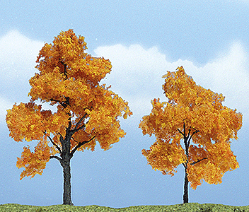 Woodland Scenics TR1604 Premium Fall Maple Tree, 3"/2.5" (2-Pack)