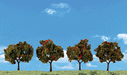 Woodland Scenics TR3591 Classics Tree Apple 2-3" (4-Pack)