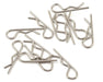 Traxxas 1834 Silver Body Clips 12 Pack
