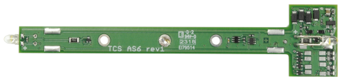 Train Control Systems 1416 TCS AS6 6 Function DCC Decoder for HO Atlas S Series Alco
