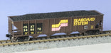 Trainworx N Scale 2424-59 N Scale 100 Quad Hopper "Ex SBD" CSXT 349670 - NOS