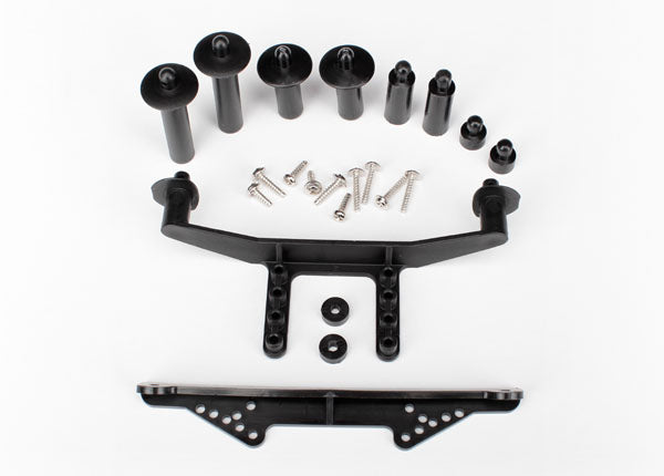 Traxxas 1914R Front and Rear Body Mount Posts with Extentions and Hardware